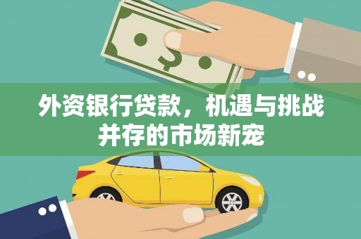 梁平外资银行贷款，机遇与挑战并存的市场新宠