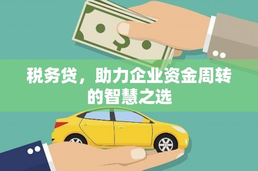 梁平税务贷，助力企业资金周转的智慧之选