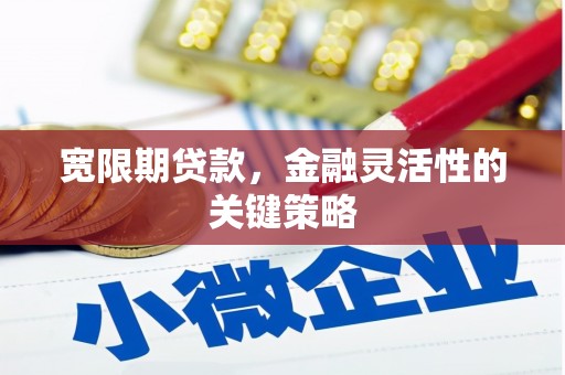 梁平宽限期贷款，金融灵活性的关键策略