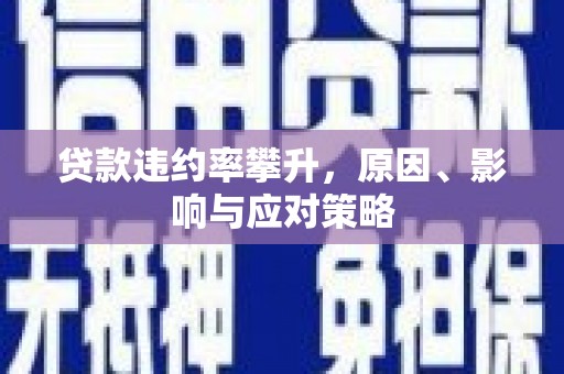 梁平贷款违约率攀升，原因、影响与应对策略