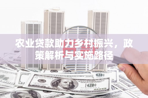 梁平农业贷款助力乡村振兴，政策解析与实施路径