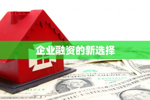 梁平企业融资的新选择