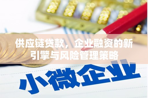 梁平供应链贷款，企业融资的新引擎与风险管理策略