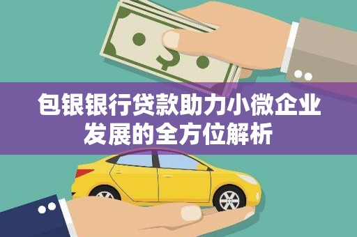 梁平包银银行贷款助力小微企业发展的全方位解析