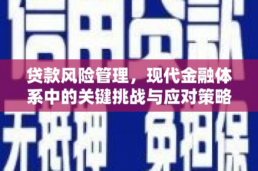 梁平贷款风险管理，现代金融体系中的关键挑战与应对策略