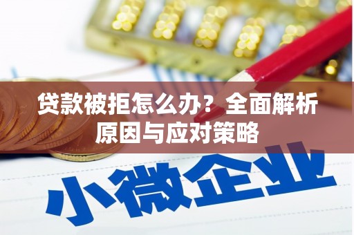 梁平贷款被拒怎么办？全面解析原因与应对策略